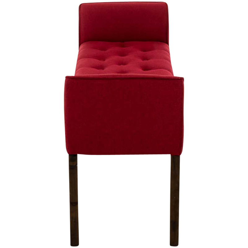 Chaise longue Cl?op?tre, rouge fonc? antique