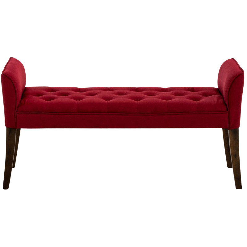 Chaise longue Cl?op?tre, rouge fonc? antique