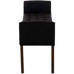 Chaise longue Cl?op?tre, noir fonc? antique