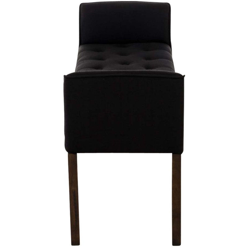 Chaise longue Cl?op?tre, noir fonc? antique