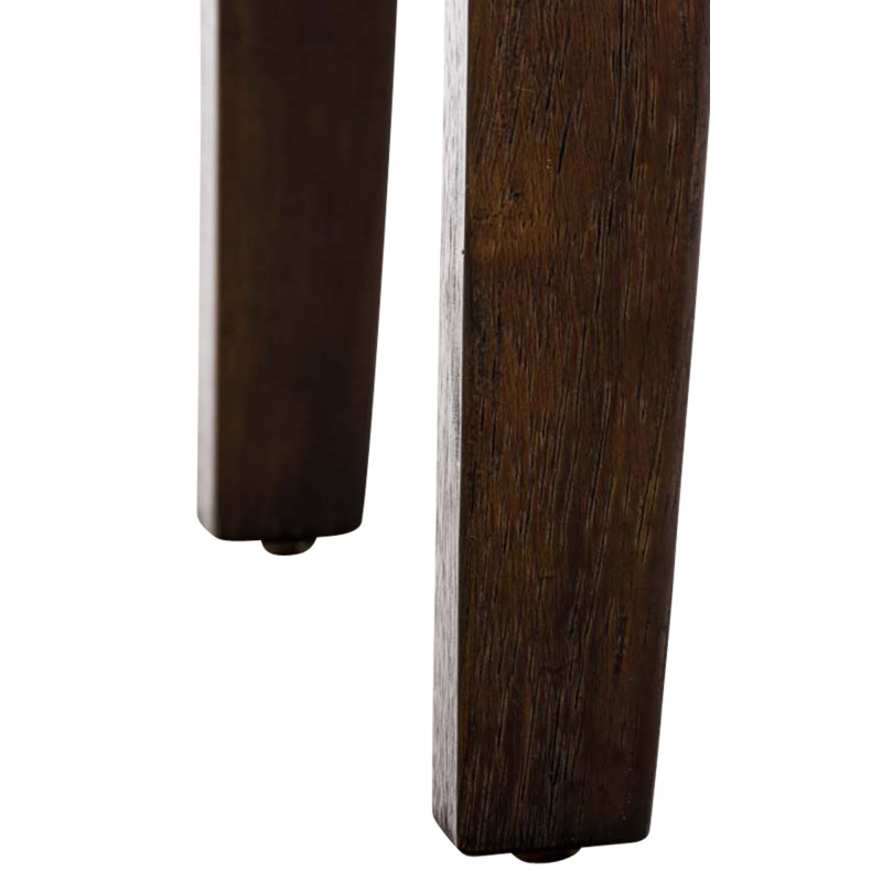 Chaise Longue Cleopatra Tapizado en Tela Gris topo,Antiguo oscuro