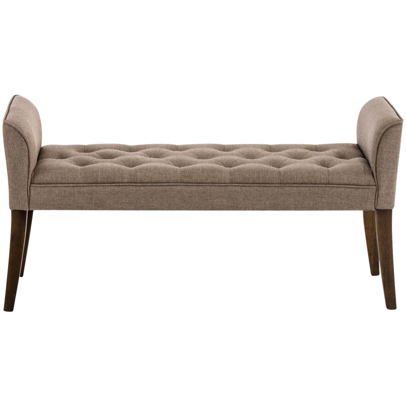 Méridienne Cléopâtre, taupe foncé antique