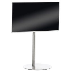 Soporte De Pie Para TV De Plasma De 32 - 65" Redonda,Acero inoxidable