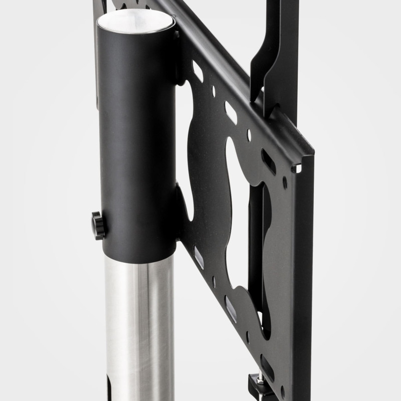 Soporte De Pie Para TV De Plasma De 32 - 65" Redonda,Acero inoxidable