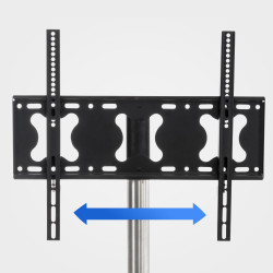 Soporte De Pie Para TV De Plasma De 32 - 65" Redonda,Acero inoxidable