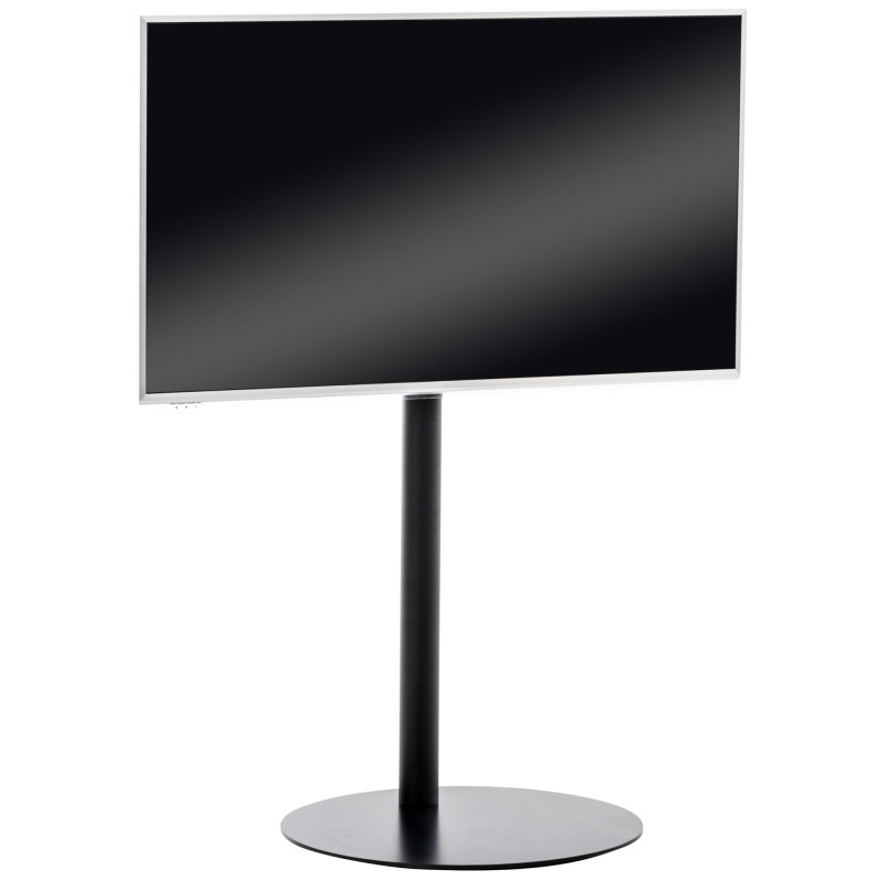 Meuble TV rond noir mat