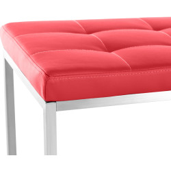 Banco 2 Plazas Barci Rojo