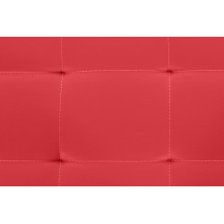Banco 2 Plazas Barci Rojo