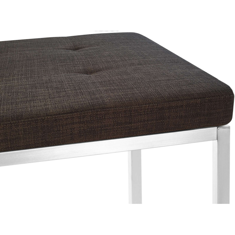 Panchina Barci in tessuto marrone