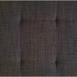 Banquette Barci, tissu marron