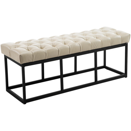 Banquette Amun, similicuir B120, cr?me