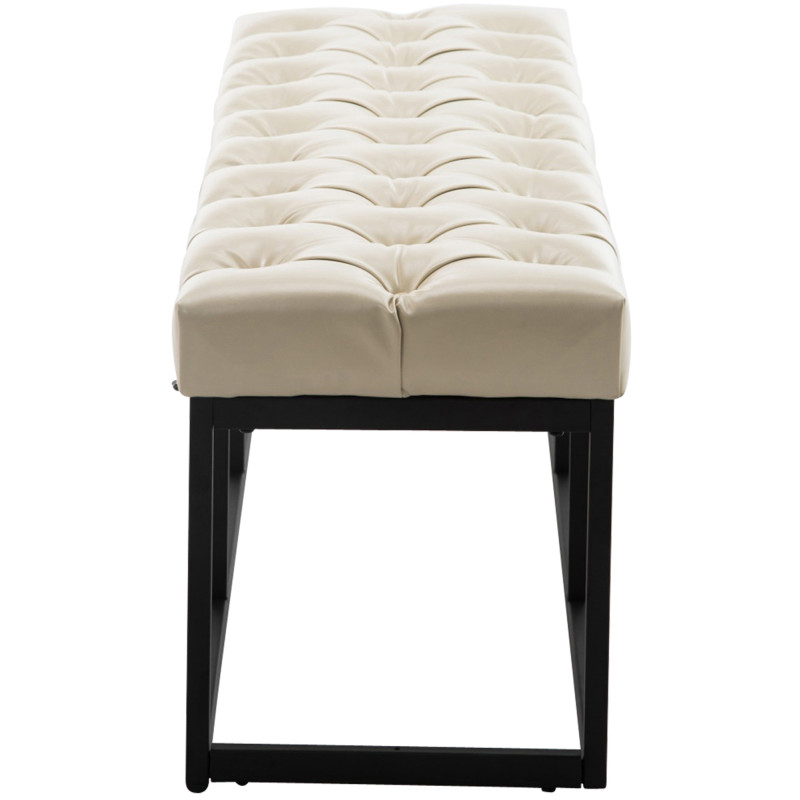 Banquette Amun, similicuir B120, cr?me