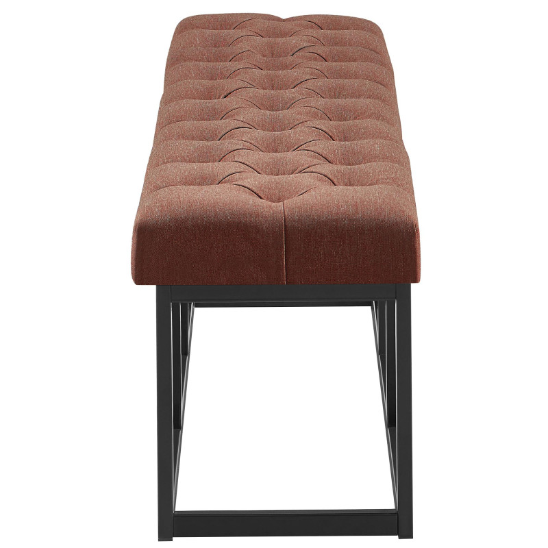 Banc Amun, tissu B150, marron