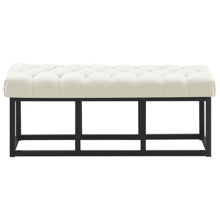 Banc Amun, tissu B120, cr?me