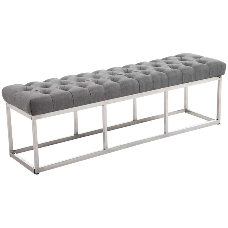Banc Amun, tissu gris E150