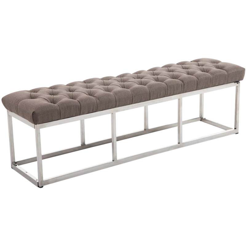 Banquette Amun, tissu E150 taupe