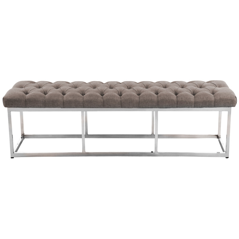Banquette Amun, tissu E150 taupe
