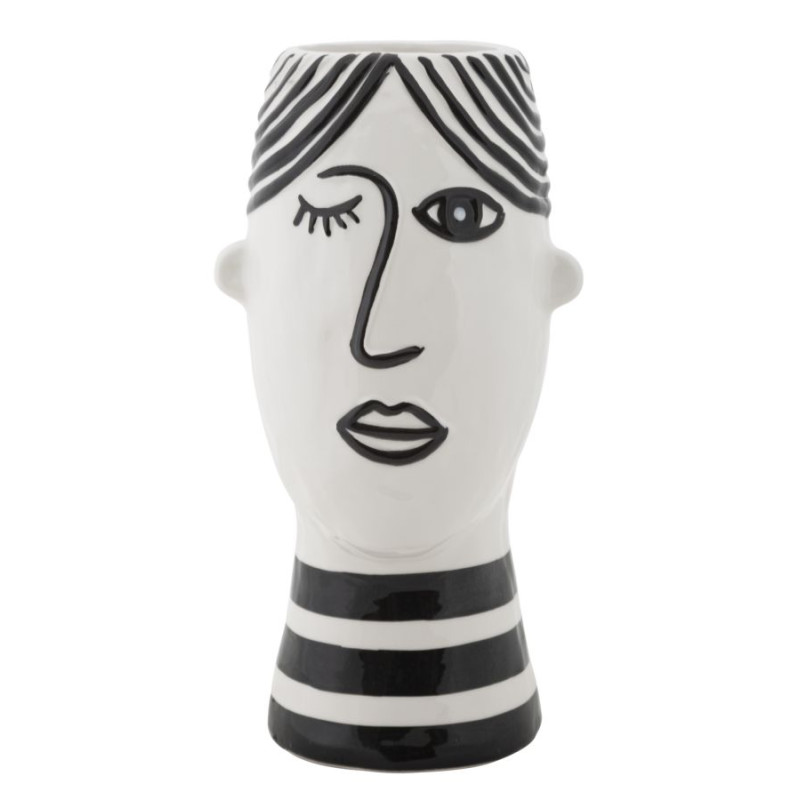 Vase Visage Artistique CM 13,2X11,8X26,3