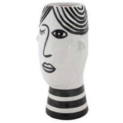 Vase Visage Artistique CM 13,2X11,8X26,3