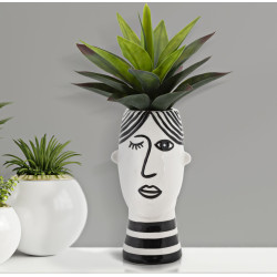 Vaso Viso Artistico CM 13,2X11,8X26,3