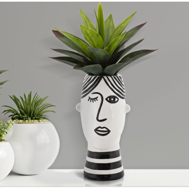 Vaso Viso Artistico CM 13,2X11,8X26,3