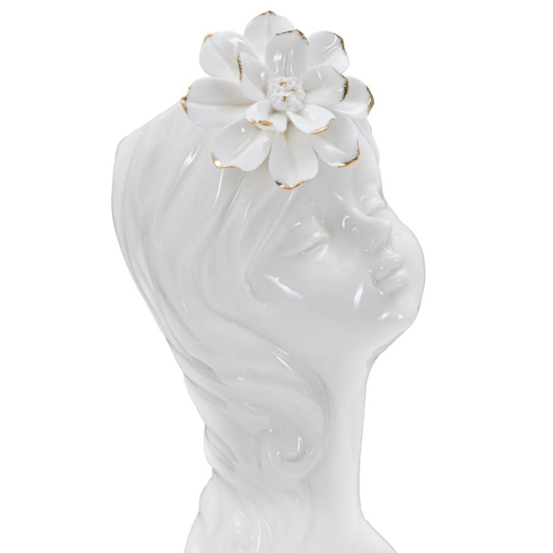 Florero Joven Mujer Elegante CM 10,5X10X24,7