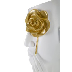 Vaso Viso Con Fiori CM 14X13X27