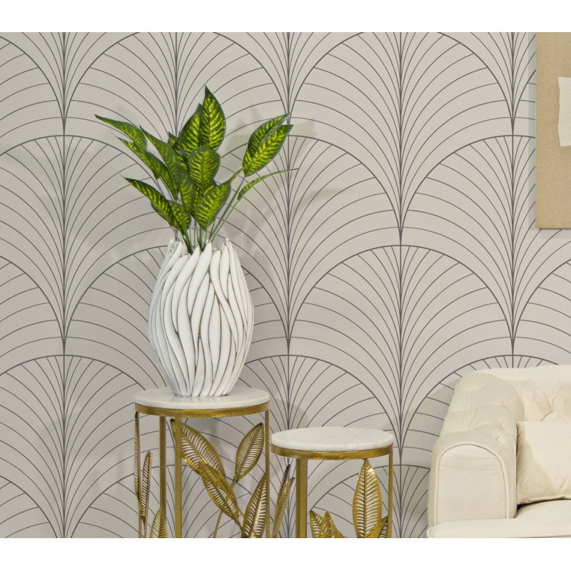 Vase Polyrésine Honduras Boho Chic CM Ø 27X41,5