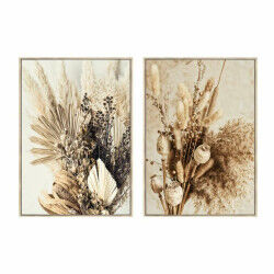 Cadre DKD Home Decor Fleur...