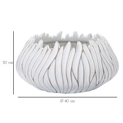 Gaspeau Polyrésine Honduras Unique CM Ø 40X20