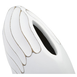 Vase Polyrésine Lignes Raffinées CM 34X11,5X24,5