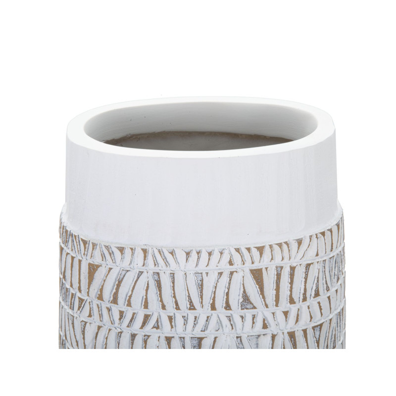 Vase Polyrésine Nairobi Ovale Sublime CM 19X12X50