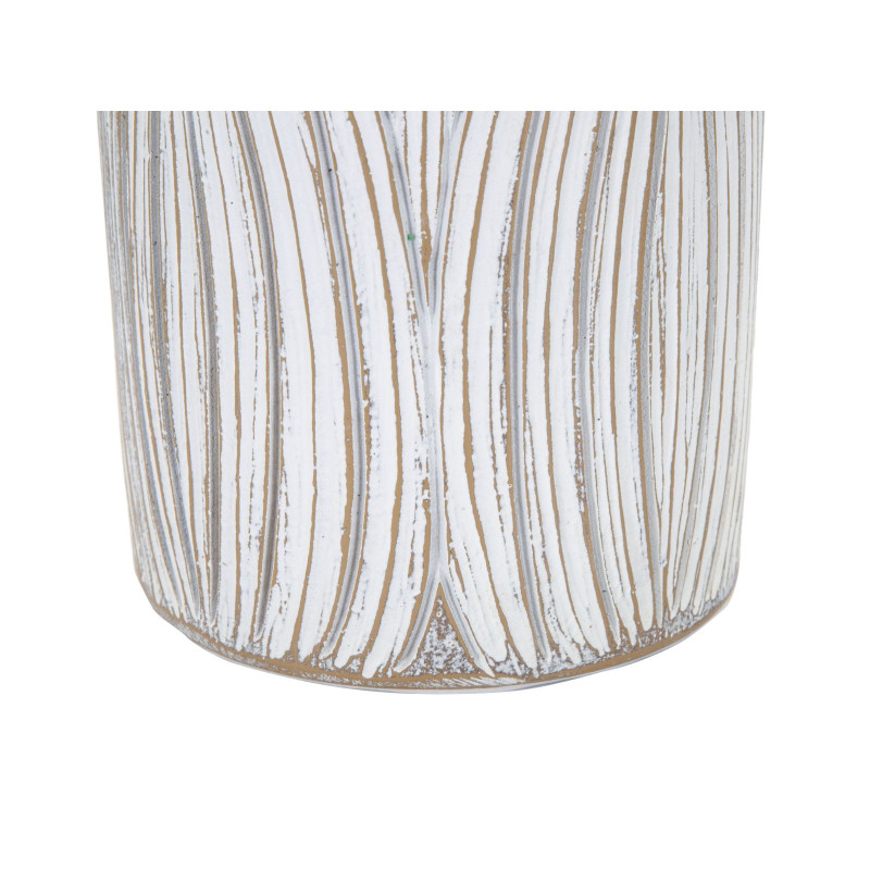 Vase Polyrésine Athène Raffiné CM Ø 15X60