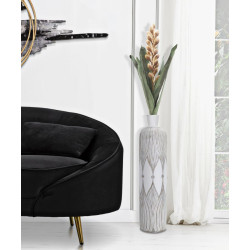 Vase Polyrésine Athène Raffiné CM Ø 15X60