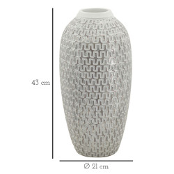 Vase Vague Design Unique CM Ø 21X43