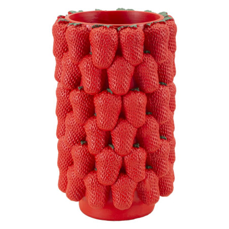 Vase Fraise Artistique CM Ø 20X32