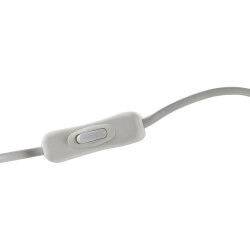 Lampe de bureau DKD Home Decor Rose Blanc Résine 220 V 40 W (25 x 15 x 29 cm) (2 Unités)