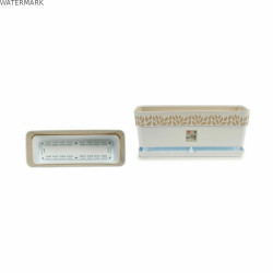 Jardinière Stefanplast Cloe Blanc Plastique 49,5 x 17 x 19 cm (12 Unités)