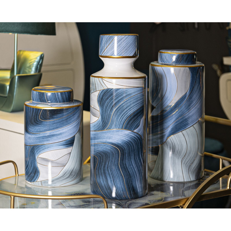 Vase Élégant Haut CM Ø 14X40