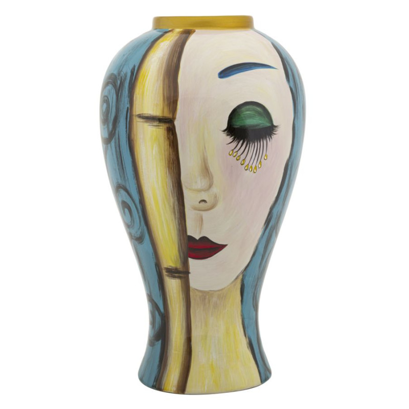 Vase Art Visage Moderne CM Ø 28X50
