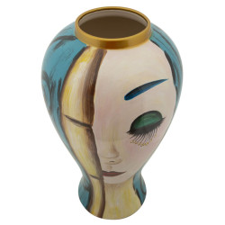 Vase Art Visage Moderne CM Ø 28X50