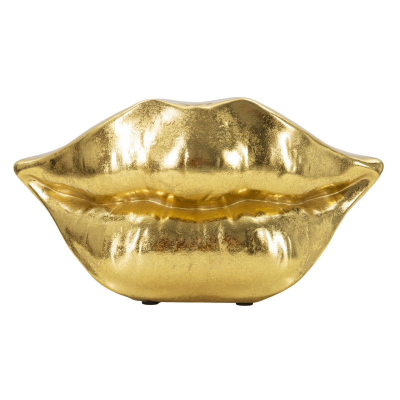 Vase Bouche Lèvre Glam CM 23X8X12