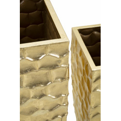 Porte-Vase Glody Set 3 PCS Élégant CM 38X38X94-30,5X30,5X76-23X23X63
