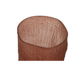 Vase Home ESPRIT Terre cuite Verre Moderne 14 x 14 x 31,5 cm