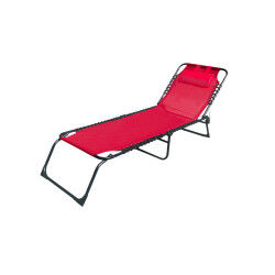 Chaise Longue Pliable Acier...