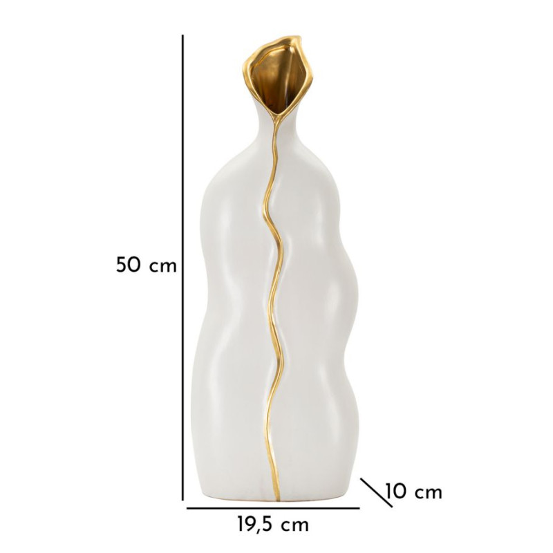 Vase Uma Élégant CM 19,5X10X50