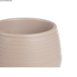 Set de pots Ibergarden ES0101214S3 Taupe Plastique 8 x 8 x 7 cm (8 Unités)