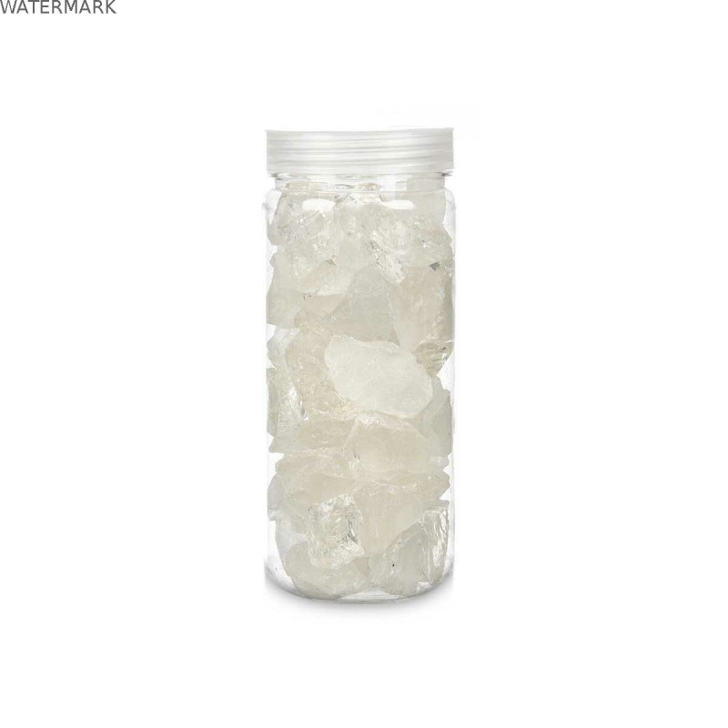 Pierres Décoratives 600 g Quartz Blanc (12 Unités)