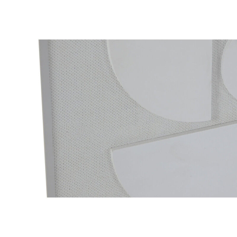 Cadre Home ESPRIT Blanc Naturel Moderne 60 x 4 x 60 cm (2 Unités)