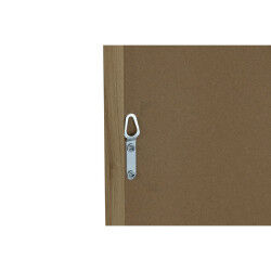 Cadre Home ESPRIT Blanc Naturel Moderne 60 x 4 x 60 cm (2 Unités)